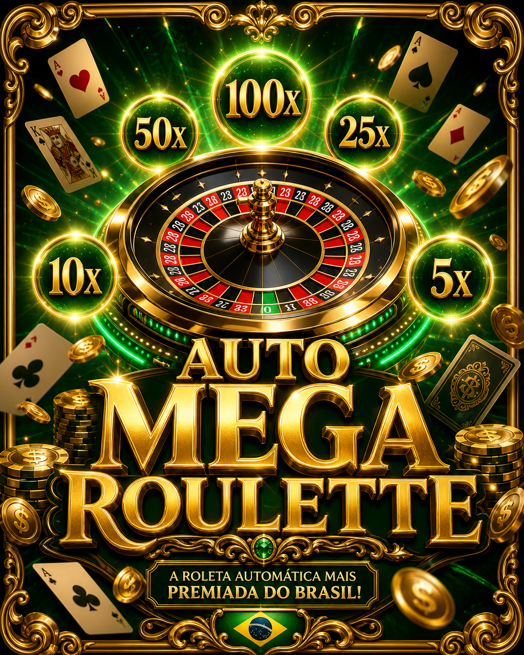 Capa do jogo Auto Mega Roulette