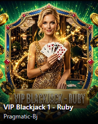 Capa do jogo VIP Blackjack - Ruby